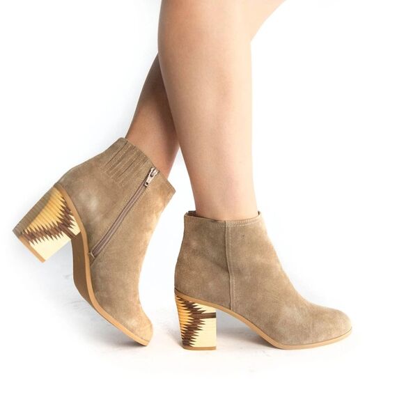 New Seychelles Tan Grand Finale Leather Ankle Boot 8.5 - Picture 1 of 11